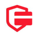 A bold red geometric shape resembling a stylized shield with a downward-pointing arrow and a horizontal bar inside, set against a white background, evokes the dynamic energy of IPTV Mexico.
